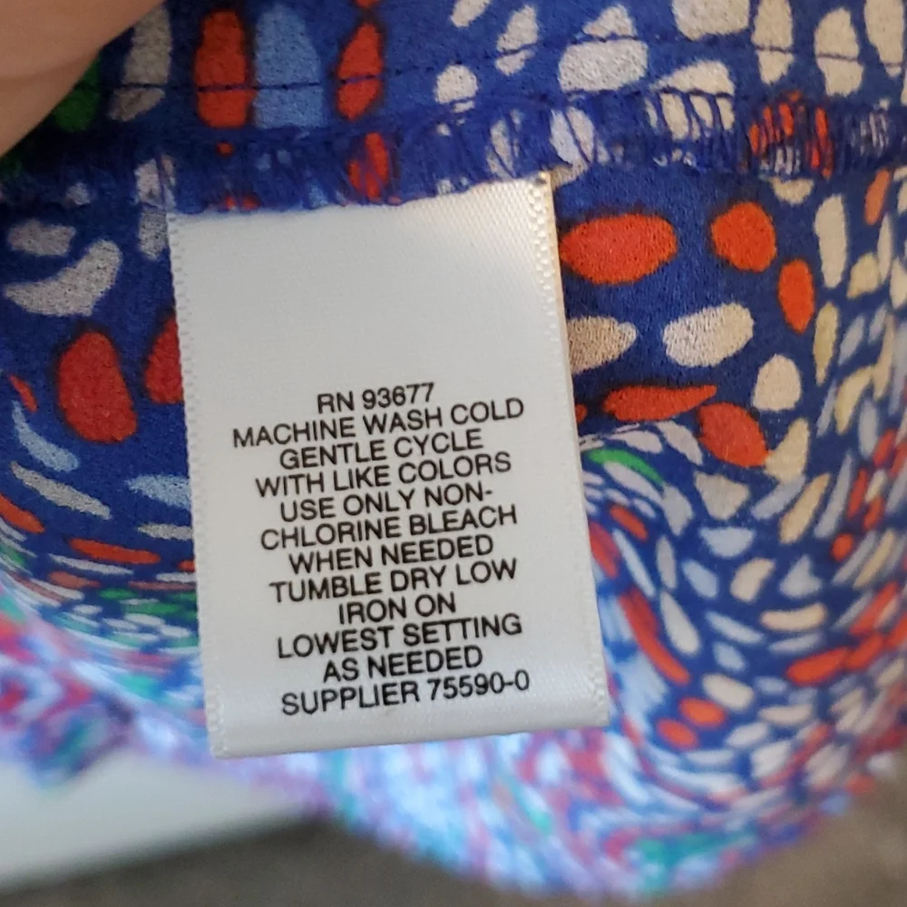 Patterned Dot Colorful Top - Picture 4 of 7